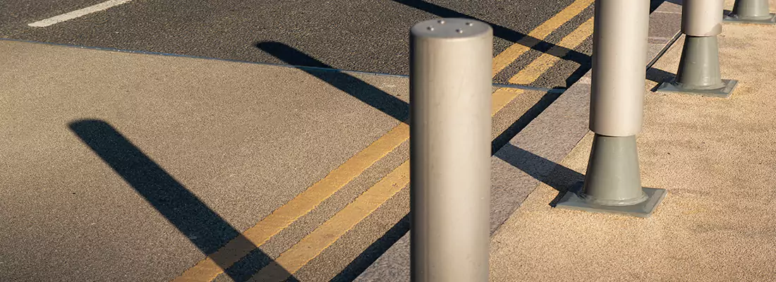 Custom Retractable Barrier Column Installations in Pace, FL