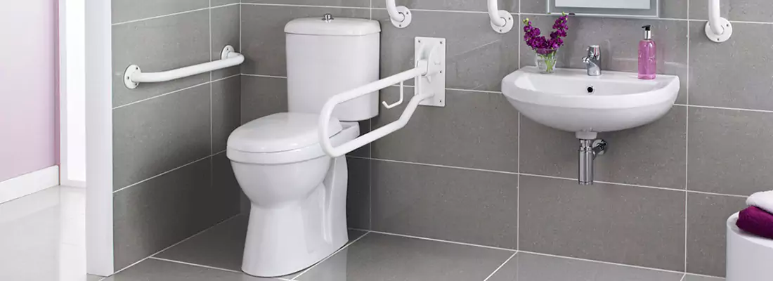 Modern Handicap Bathroom Solutions with Safety Features in Pace, FL